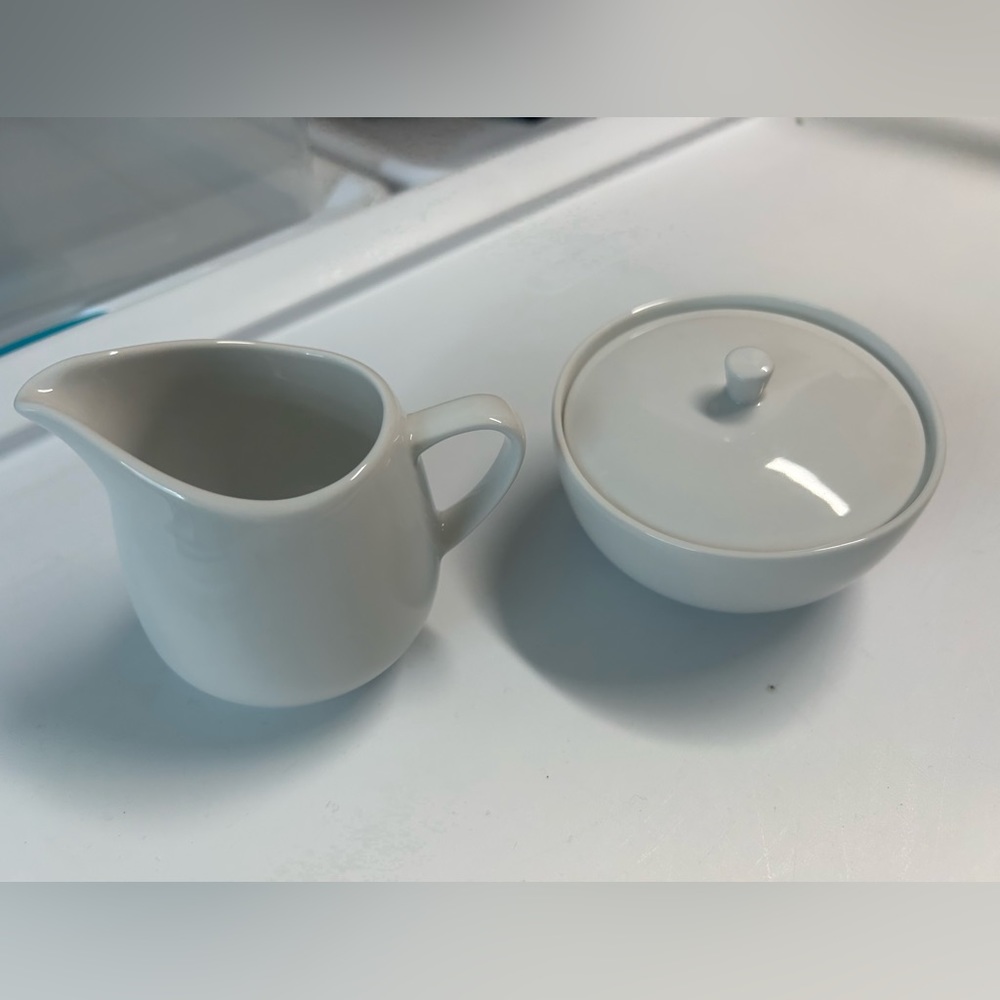 West Elm Organic Porcelain Cream and Sugar Set